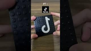 Making 3 Famous App Logos Using Lego! #shorts