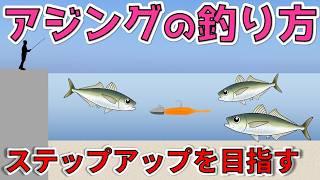 【アジングの釣り方】ステップアップ！経験ある方も初心に戻れる