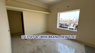 1713 SFT || 3BHK BRAND NEW FLATS FOR SALE IN KONDAPUR, GACHIBOWLI