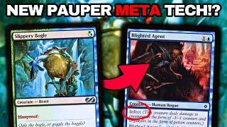 New *SECRET* Sideboard Tech - Pivot To Infect!? | Pauper Bogles | MTGO League Gameplay