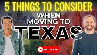 5 Crucial Things to Know Before Moving to Texas | Must-Watch Guide for Newcomers!