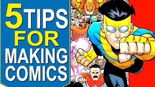 5 TIPS FOR MAKING COMICS! DON'T START BEFORE YOU' VE SEEN THIS!