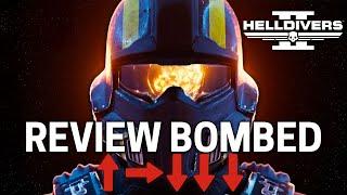 Helldivers 2 is getting review bombed again...