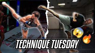 MVP Teaches Mauricio Ruffy's VIRAL Knockout at UFC 313! | Technique Tuesday | Part 1