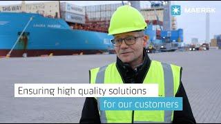 What are we doing to ensure high quality logistics solutions for our customers?