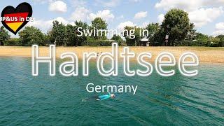 【Hardtsee】Excellent transparency! Swimming in Hardtsee Germany / Day Trip from Stuttgart