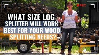 What Size Log Splitter Will Work Best For Your Wood Splitting Needs?