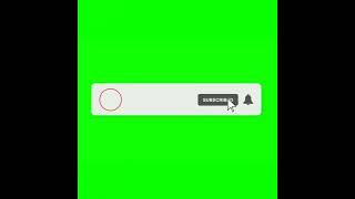 Green screen subscribe button animation #techabc