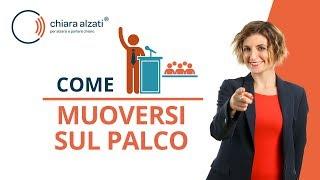 Public Speaking: Come muoversi sul palco