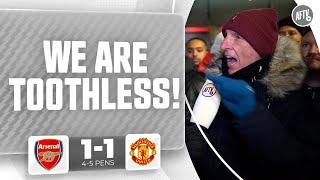 We Are Toothless! (Lee Judges Rant) | Arsenal 1-1 Man United