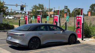 2025 Lucid Air GT Blows Past 500mi In Our 70-MPH Highway Range Test!