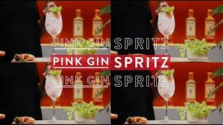 How To Make a Pink Gin Spritz with Beefeater Gin | Behind the Bar