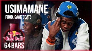 Usimamane ft Saak Beats By Red Bull 64 Bars | YFM