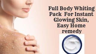 Skin whitening full body pack/instant glowing body polishing (Ani Style)hindi