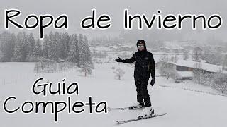 Ropa de Invierno  Guía completa  Ropa para el fío, ¿cómo vestirse en invierno?