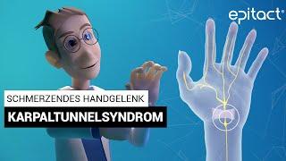 Schmerzendes Handgelenk EPITACT® - KARPALTUNNELSYNDROM