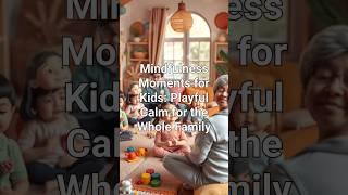 Mindfulness for kids| easy mindfulness practices to do with your kids