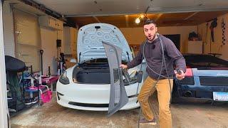 Reparatur meines KAPUTTGEGANGENEN Tesla Model 3 | Batteriewechsel zum Selbermachen