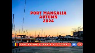 Port Mangalia LIKE NEVER BEFORE!  4k bautiful aerial footage 2024