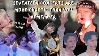 SEVENTEEN CONCERTS are more chaotic than you remember