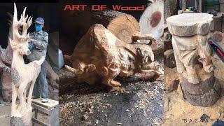 Art Of Wood（Carved Wood）木雕制作过程