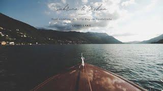 Como lake wedding, Italy | trailer in villa Regina Teodolinda