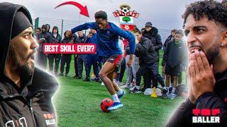 CRAZIEST Skill EVER!! Football 1v1's For £1000