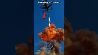 Guided Missile vs. Drone Showdown #shorts