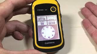 Garmin eTrex 10 - How to set North Reference (for Compass)