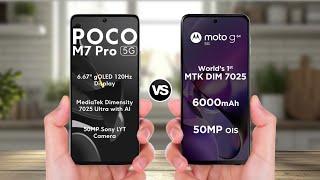 POCO M7 Pro 5G Vs Moto G64 5G