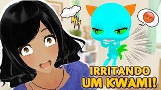  UM DIA INTEIRO IRRITANDO A MINHA KWAMI IRRÍS | Ela ficou brava?? 