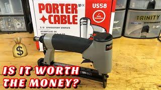 Pneumatic Staple Gun Review ~ Porter Cable US58