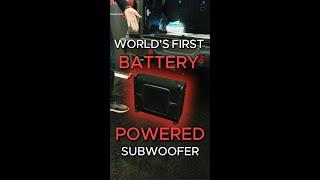 Check out the world's first wireless car subwoofer!