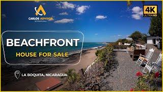 SOLD! Beachfront House for Sale in Carazo Nicaragua #2289