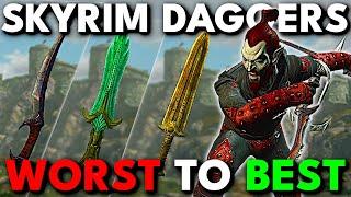 Every Skyrim Dagger RANKED Worst to Best