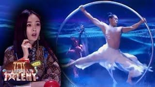 This CAPTIVATING cyr wheel performance IMPRESSES everyone! | China's Got Talent 2019 中国达人秀