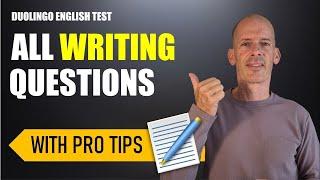 All Writing Questions and Helpful Tips for Duolingo English Test | DET Study Tips