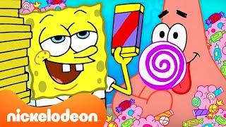 Bob Esponja | 45 Minutos de DOCES  | Nickelodeon em Português