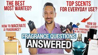 YOUR Men's Fragrance Questions Answered! 13 Questions About Fragrances!