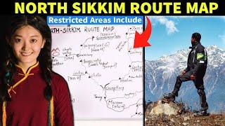 North Sikkim Tour Plan  | Latest Route Map guide | Gurudongmar | Yumthung | Katao | zero point