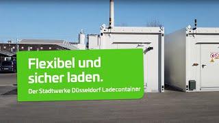 Der Ladecontainer: Flexibel und sicher laden | Stadtwerke Düsseldorf