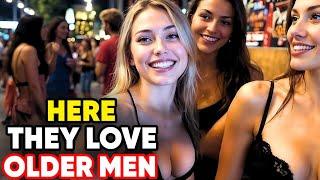 I Found 10 CHEAP & SAFE Countries Where Women PREFER OLDER MEN