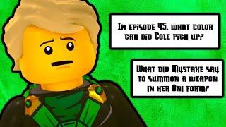 The Hardest Ninjago Quiz We've Ever Done... 