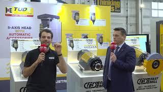 Increased efficiency and reliability for life with the quick-positioning 5-axis TUDX head from...