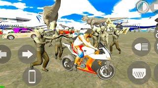 KTM vs ZOMBIE Indian bike 3d Game Play