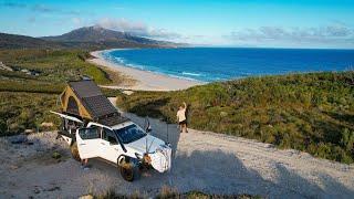 Off-roading the Hilux to a ISLAND to CAMP & FISH