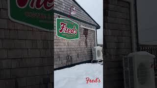 Fred’s #catskills #snow @freds