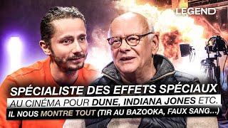 SPÉCIALISTE DES EFFETS SPÉCIAUX AU CINÉMA POUR DUNE, INDIANA JONES... IL NOUS MONTRE TOUT !