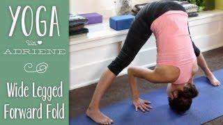 Standing Wide-Legged Forward Fold  |  Prasarita Padottanasana