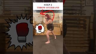 How To Throw a POWERFUL OVERHAND  #Shorts #Boxing #MMA